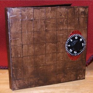 Crafters & Geeks— Vintage AOL CD DVD Holders Wood Chipboard Found Objects Craft